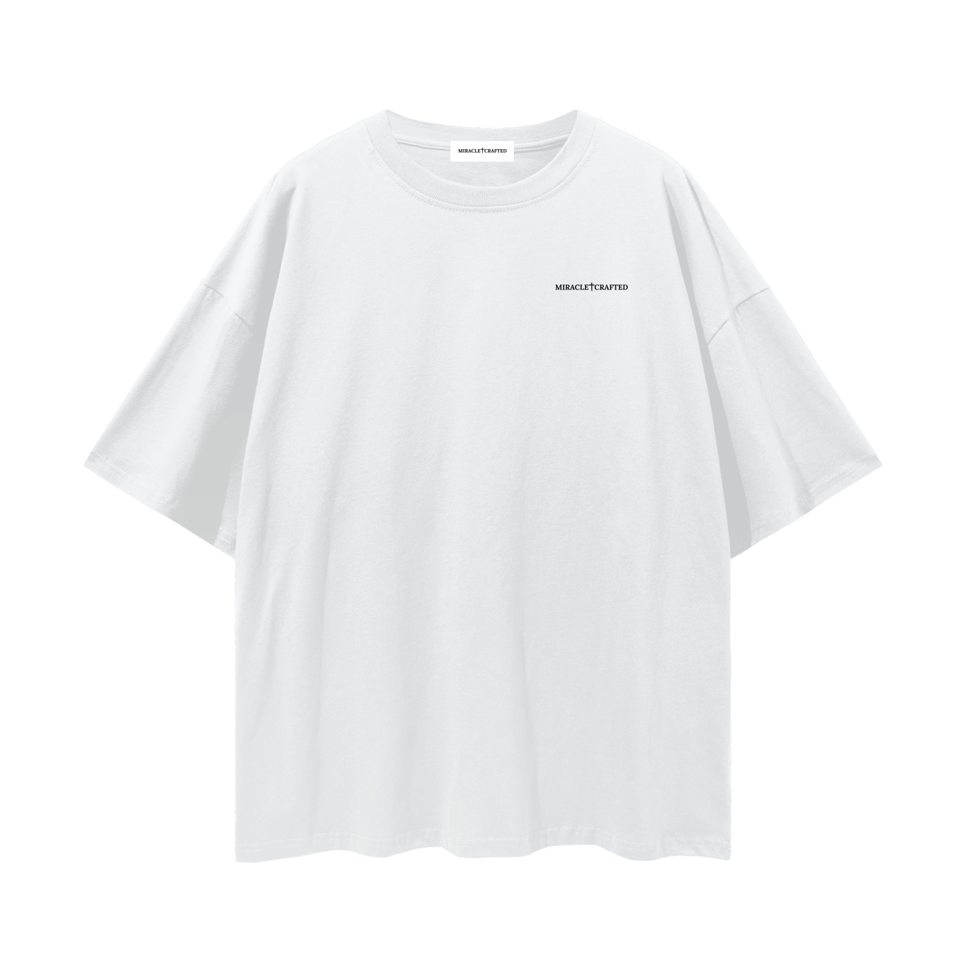 "Crafted Cross" Signature Fit Tee — Light