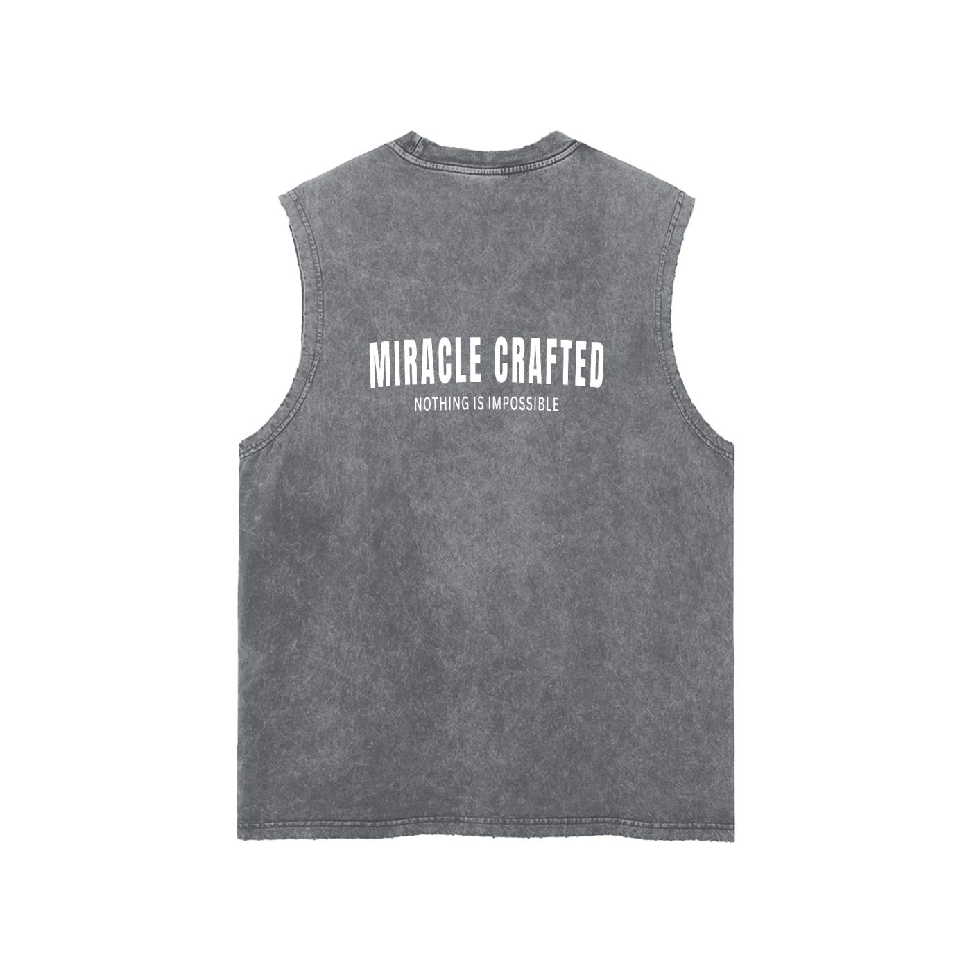 "The Foundation" Snow-Washed Tank Top