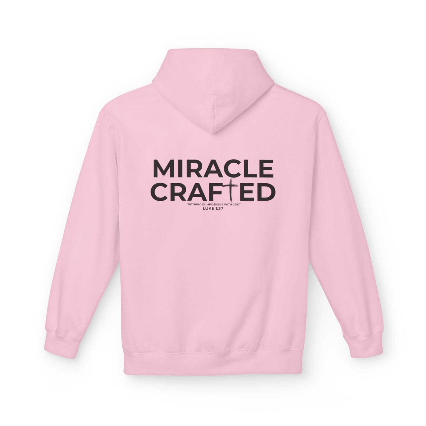 Miracle Crafted Hoodie Front & Back Logo