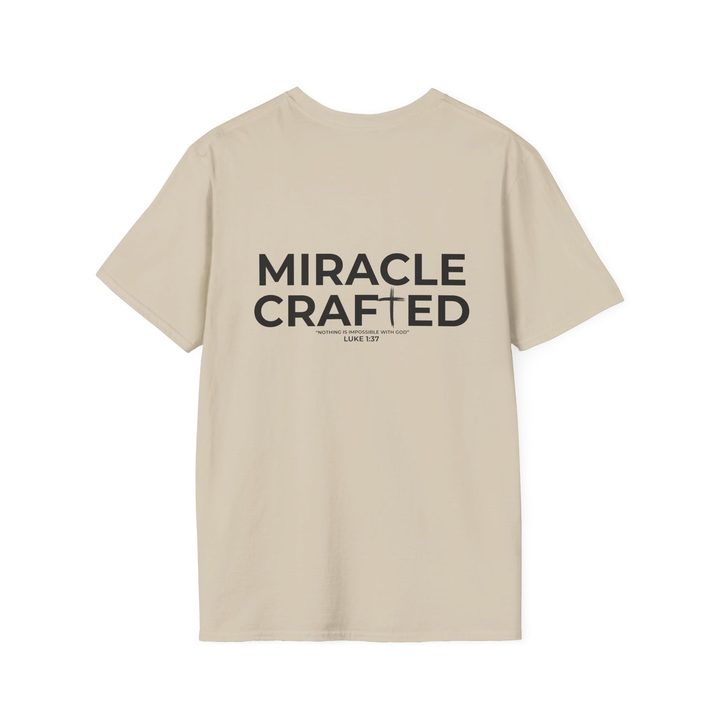 Miracle Crafted Front & Back Logo Tee
