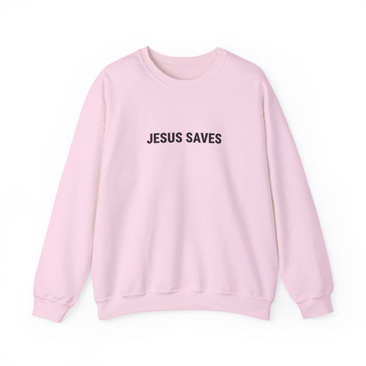 Miracle Crafted Crewneck - Jesus Saves