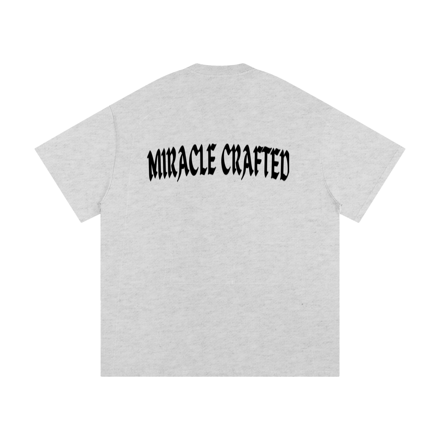 "Miracle Crafted" Oversized Heavyweight Tee — Light