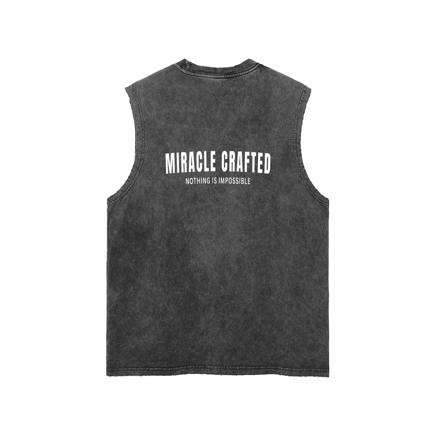 "The Foundation" Snow-Washed Tank Top