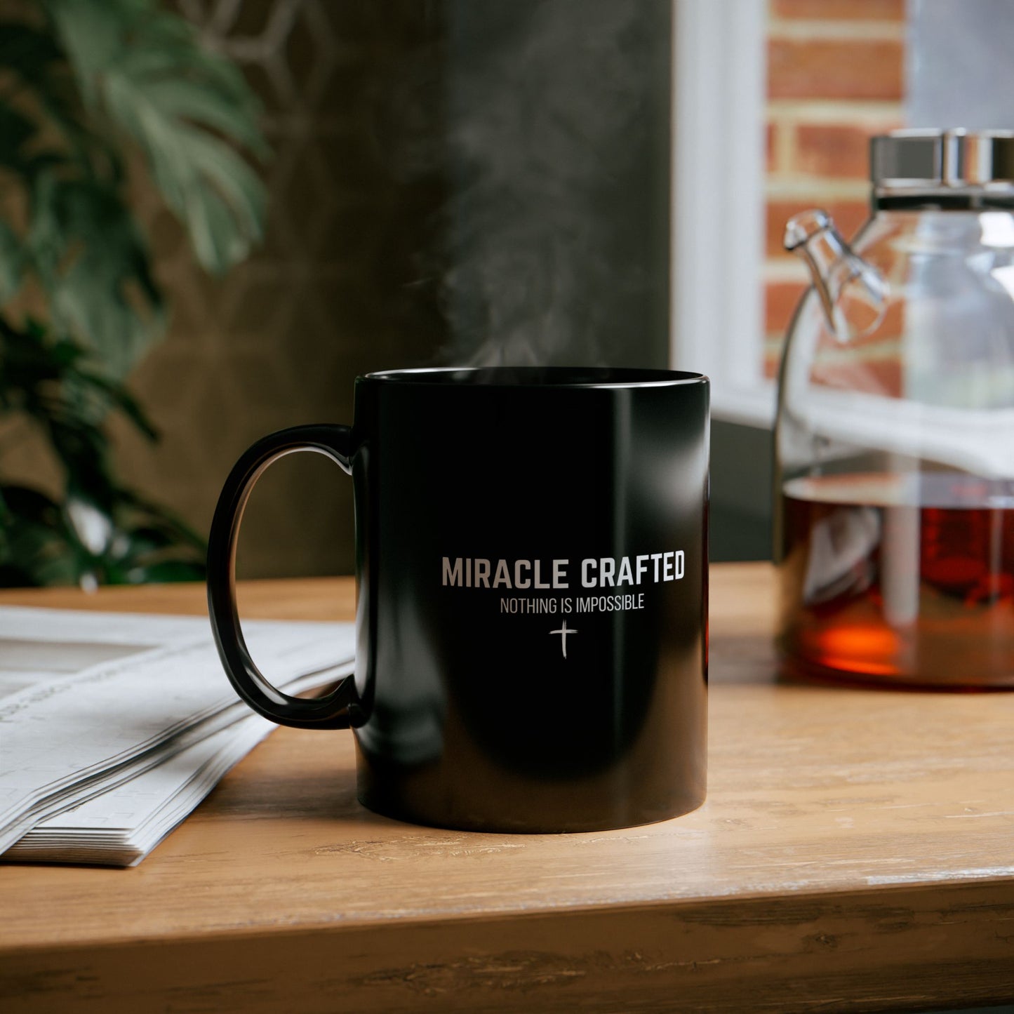 Crafted Cups - Black Mug (11oz, 15oz)