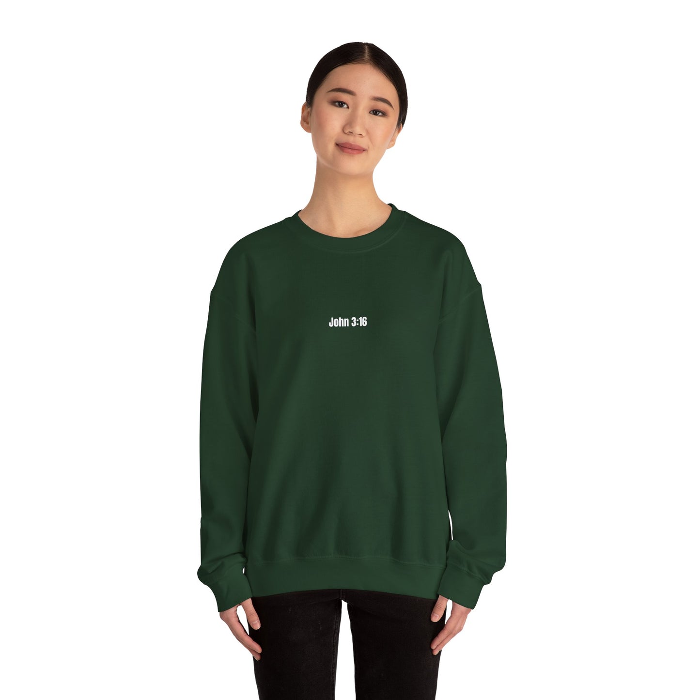 Miracle Crafted Crewneck - Jesus Loves You