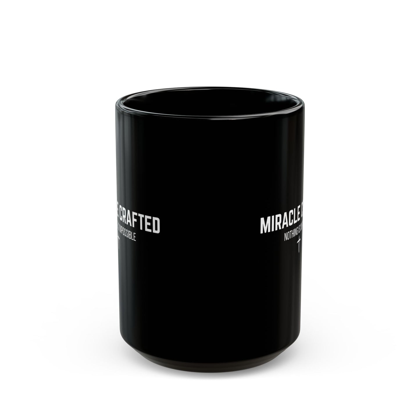 Crafted Cups - Black Mug (11oz, 15oz)