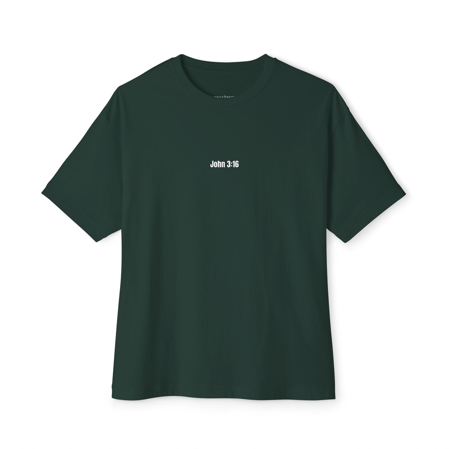 Miracle Crafted Oversized Tee - Jesus Loves You