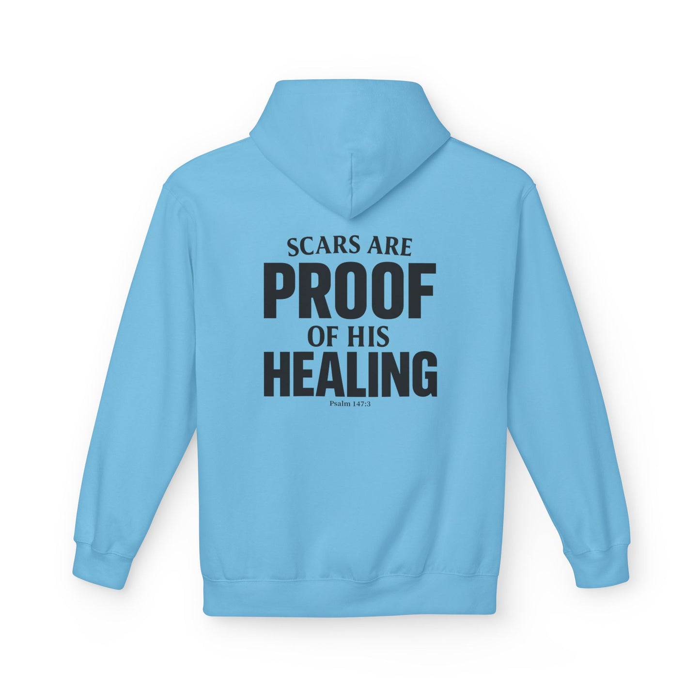 Miracle Crafted Hoodie - Scars Are Proof Of His Healing