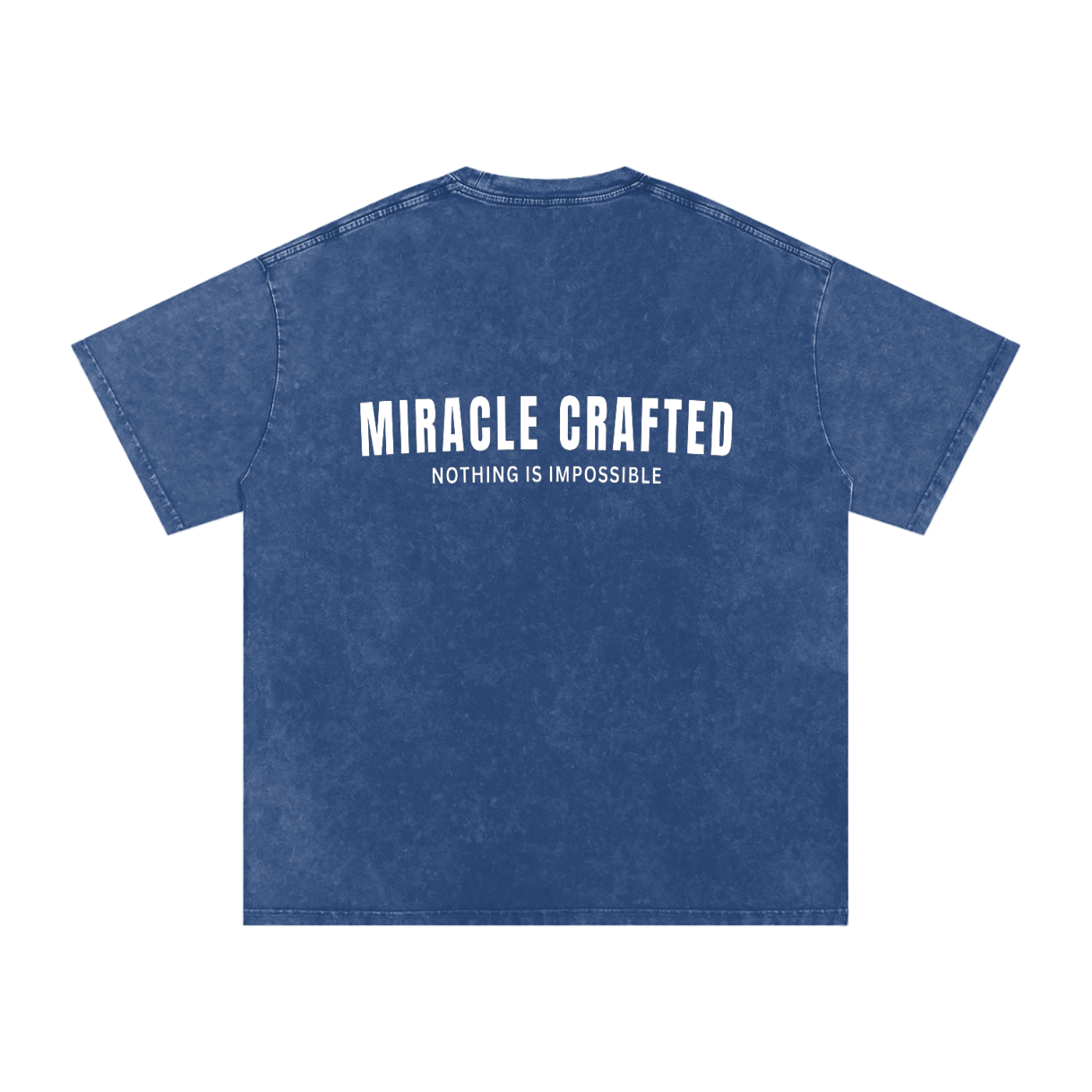 "The Foundation" Snow-Washed Oversized Tee