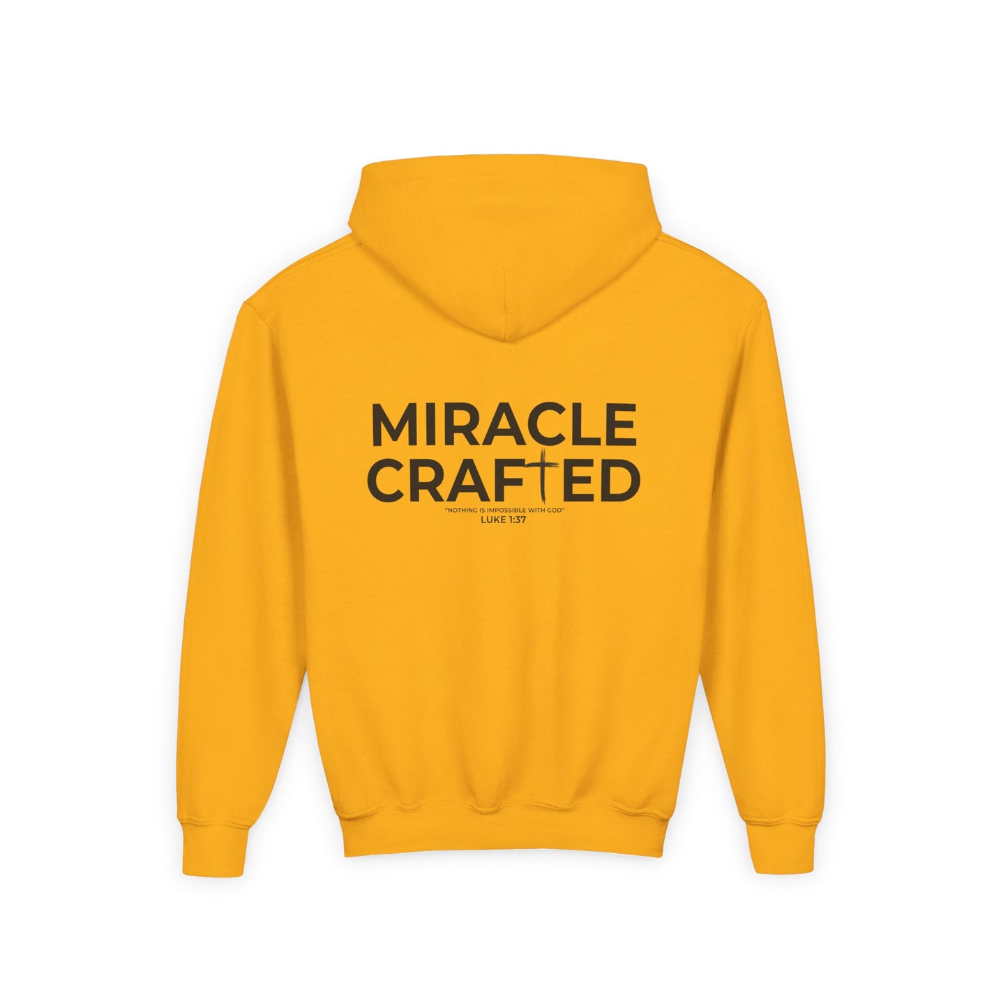 Miracle Crafted Youth Hoodie -  Original Front & Back Logo