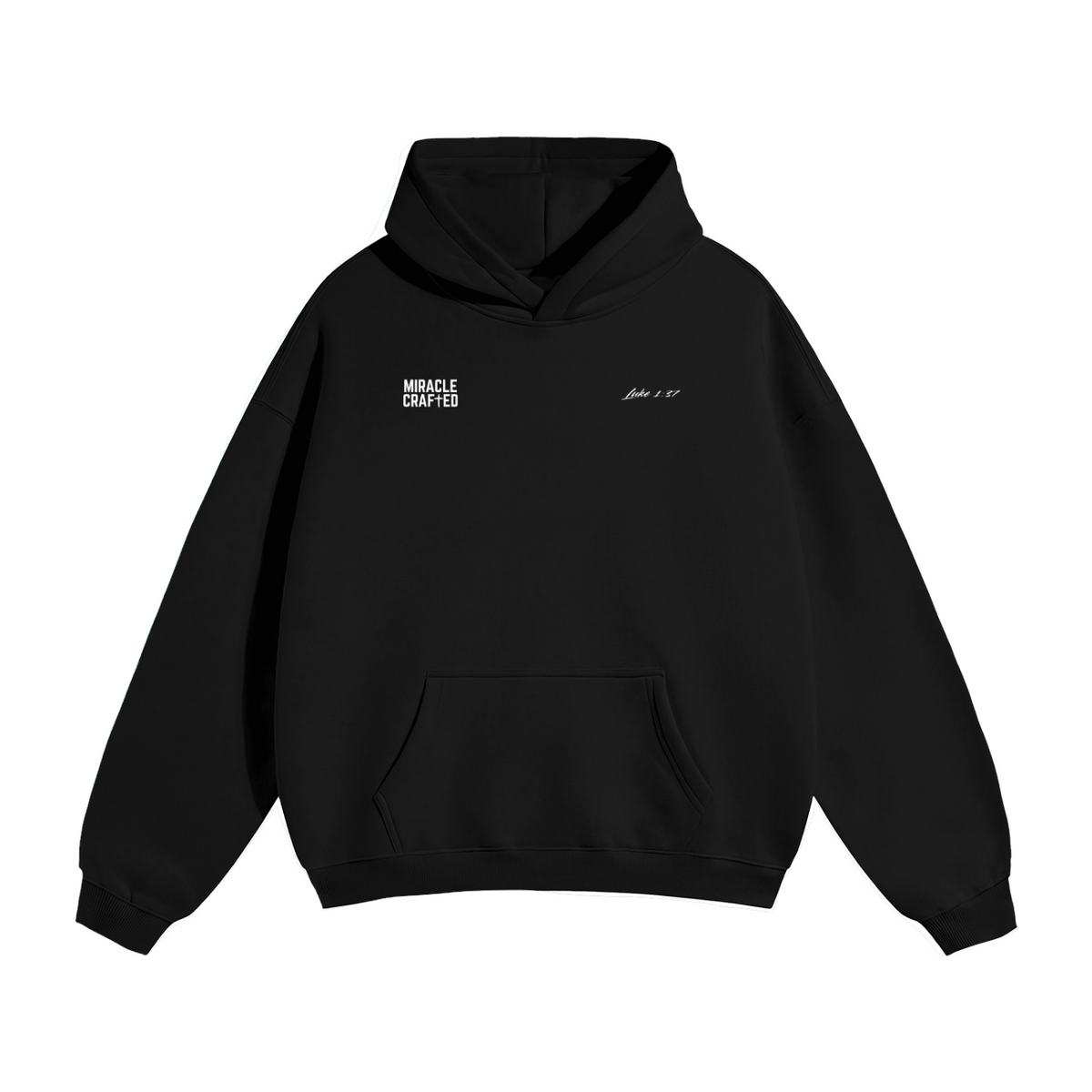 "The Miracle" Signature Fit Hoodie — Dark