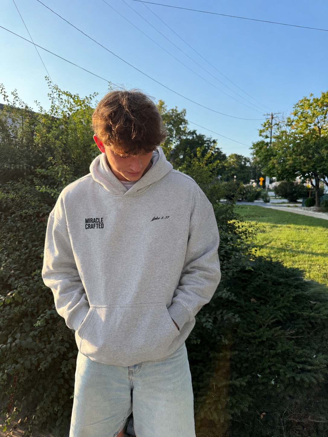 "The Miracle" Signature Fit Hoodie — Light
