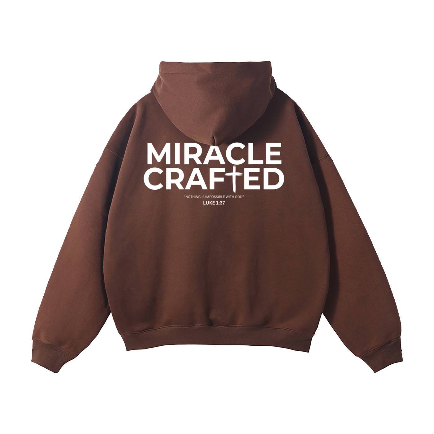 "Crafted Cross" Signature Fleece Hoodie — Dark