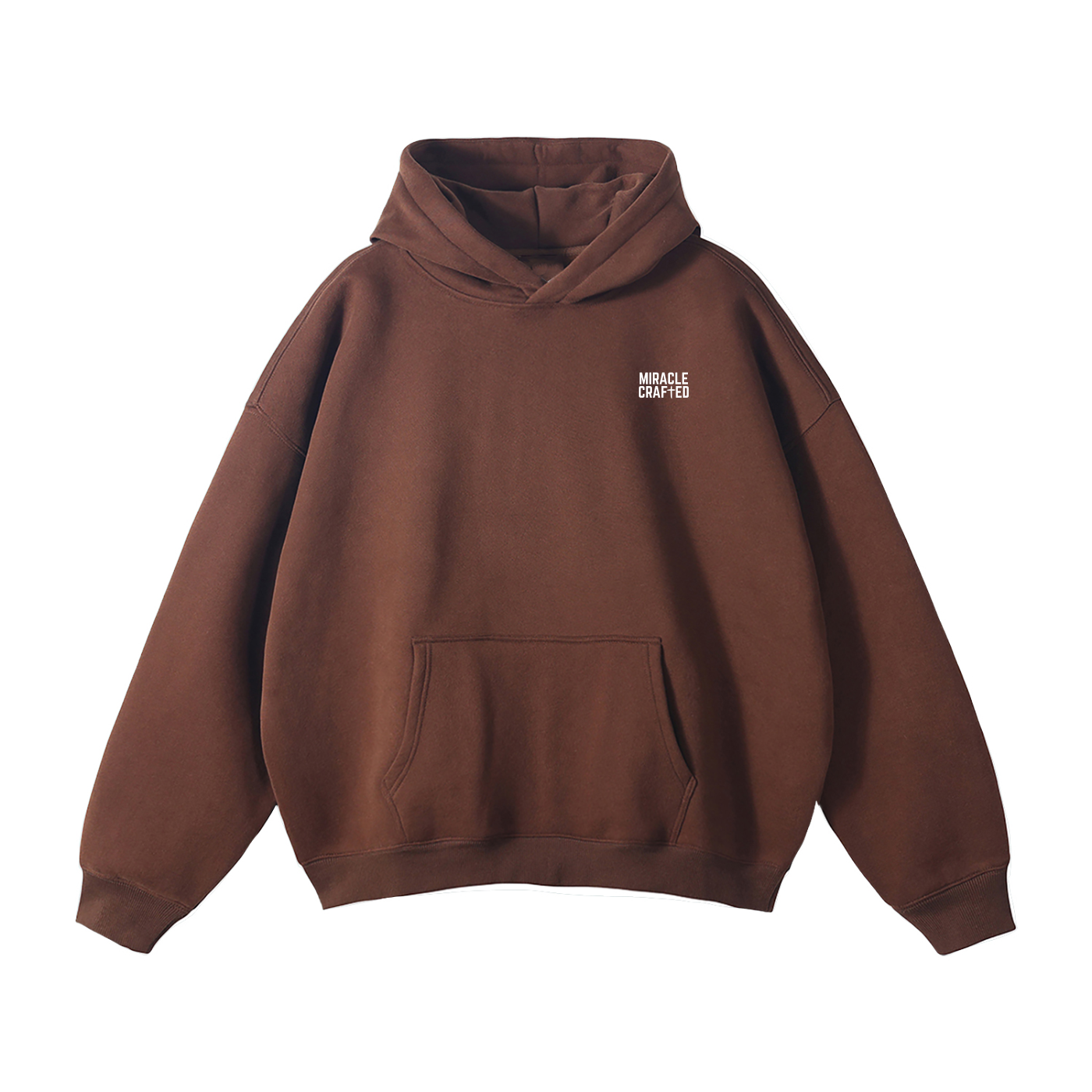 "With God" Signature Fleece Hoodie — Dark