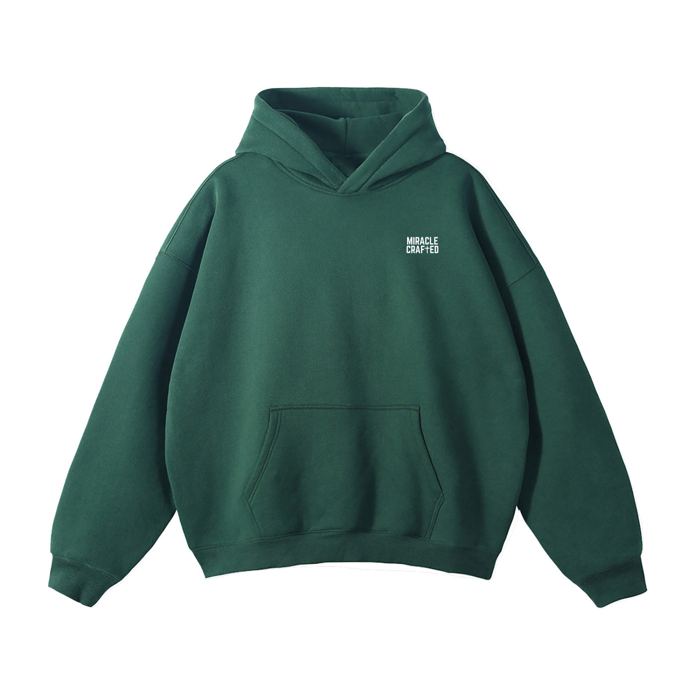 "With God" Signature Fleece Hoodie — Dark