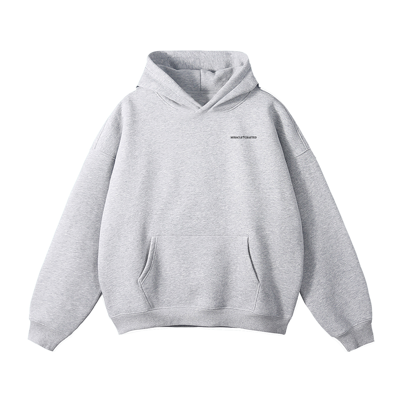 "Crafted Cross" Signature Fleece Hoodie — Light