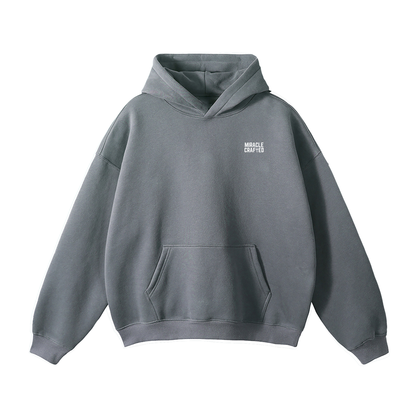 "With God" Signature Fleece Hoodie — Dark