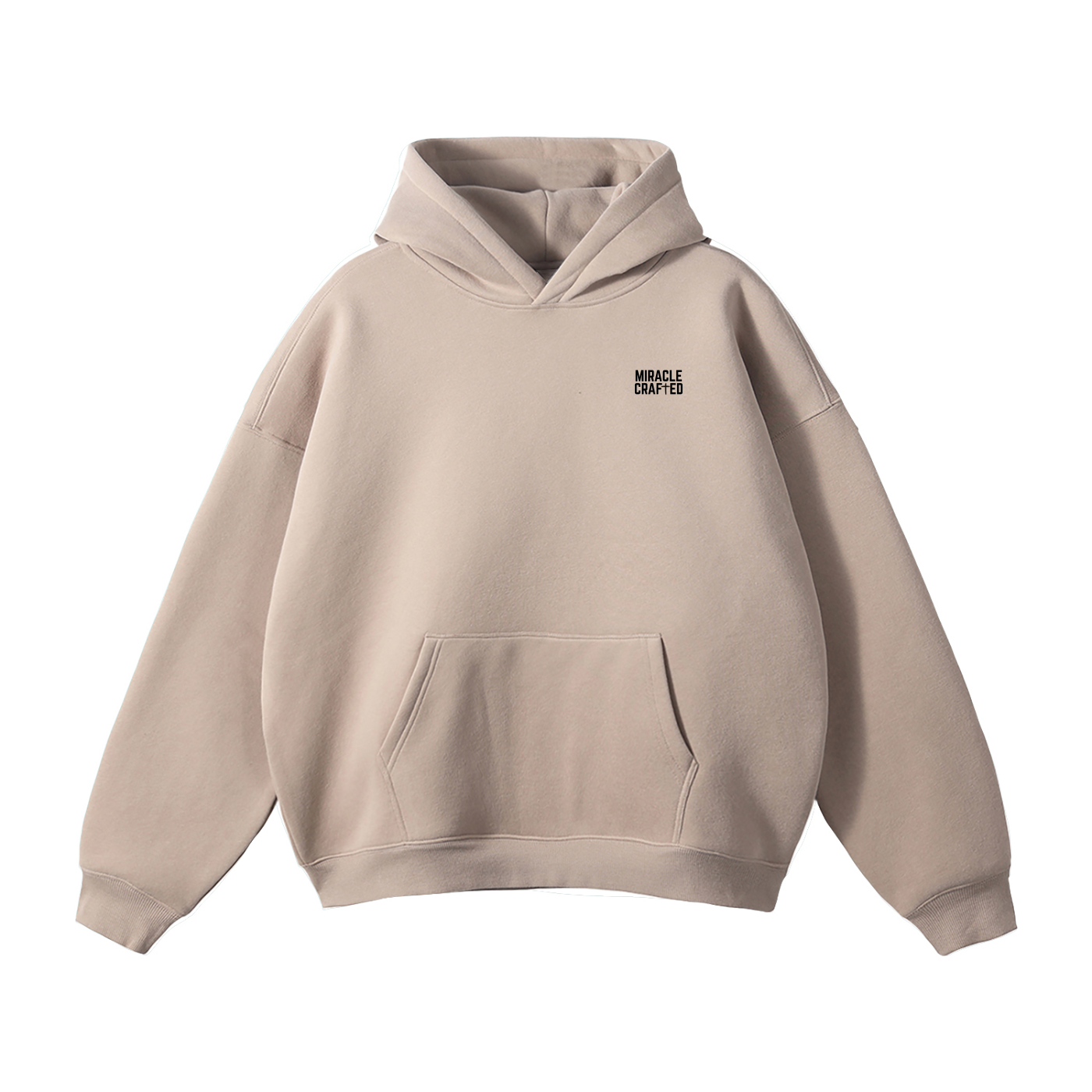 "With God" Signature Fleece Hoodie — Light