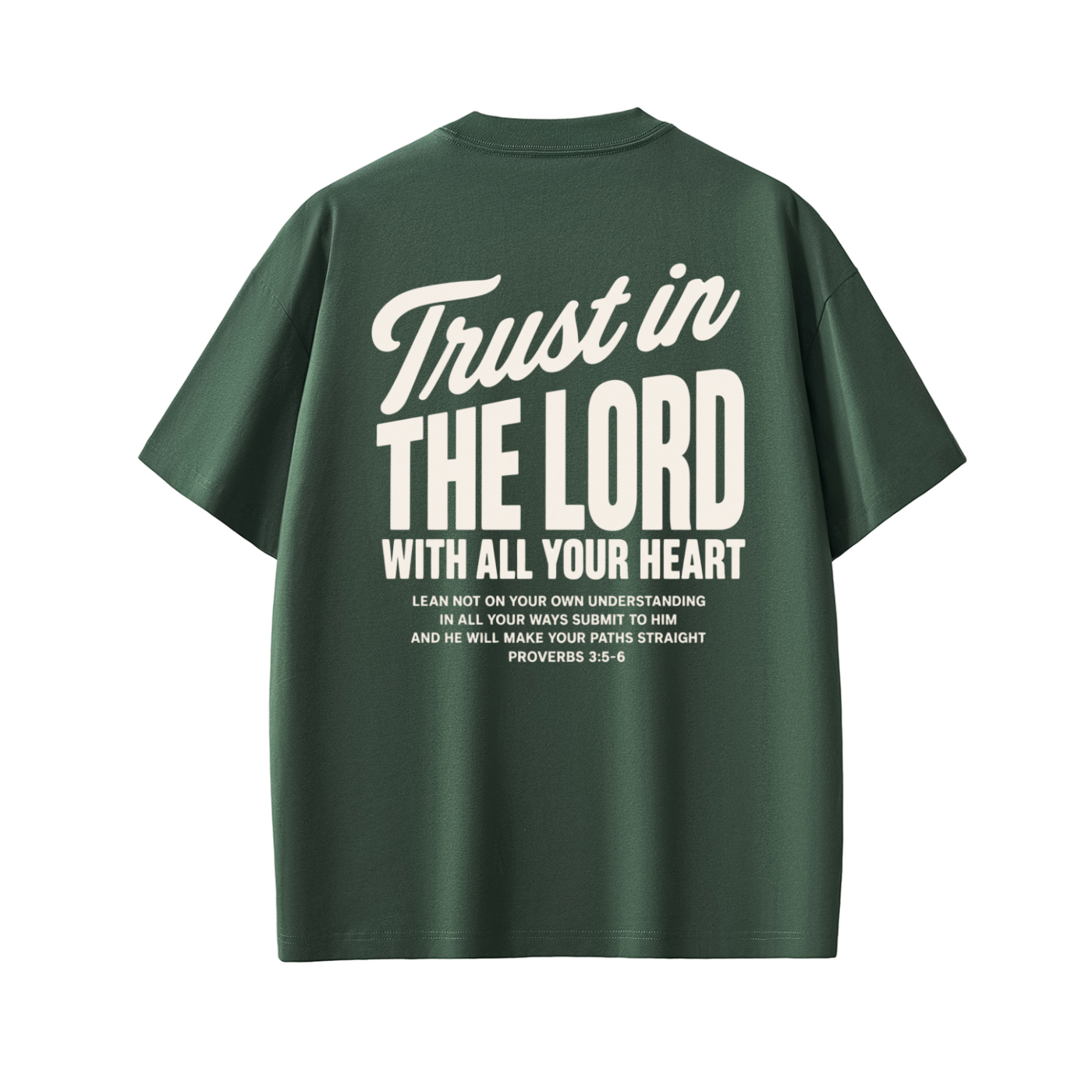 "HIS WILL" Sorona Oversized Tee