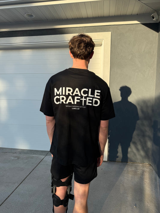 "Crafted Cross" Signature Fit Tee — Dark