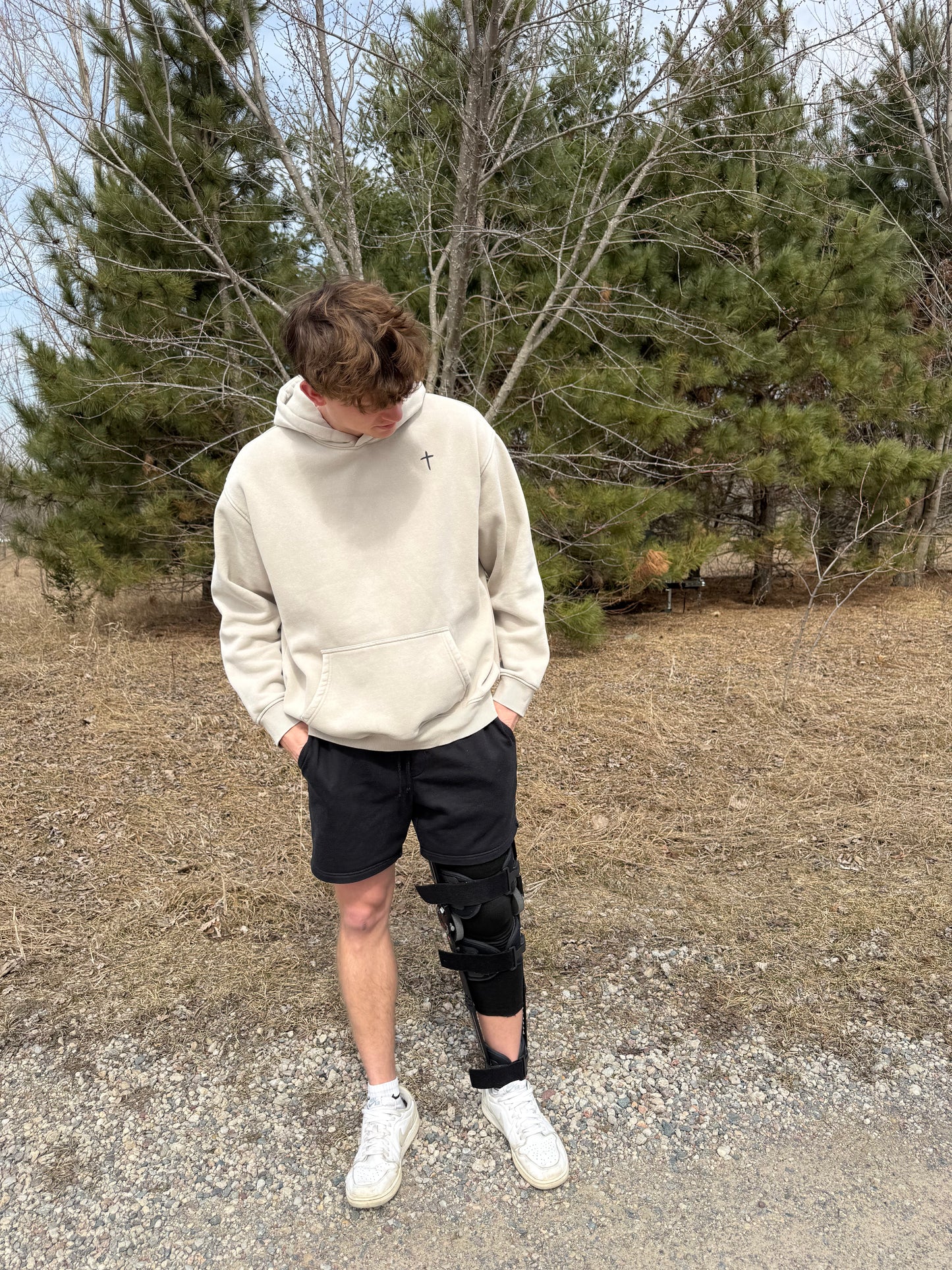 "Miracle Crafted" Snow-Washed Signature Fit Hoodie — Light