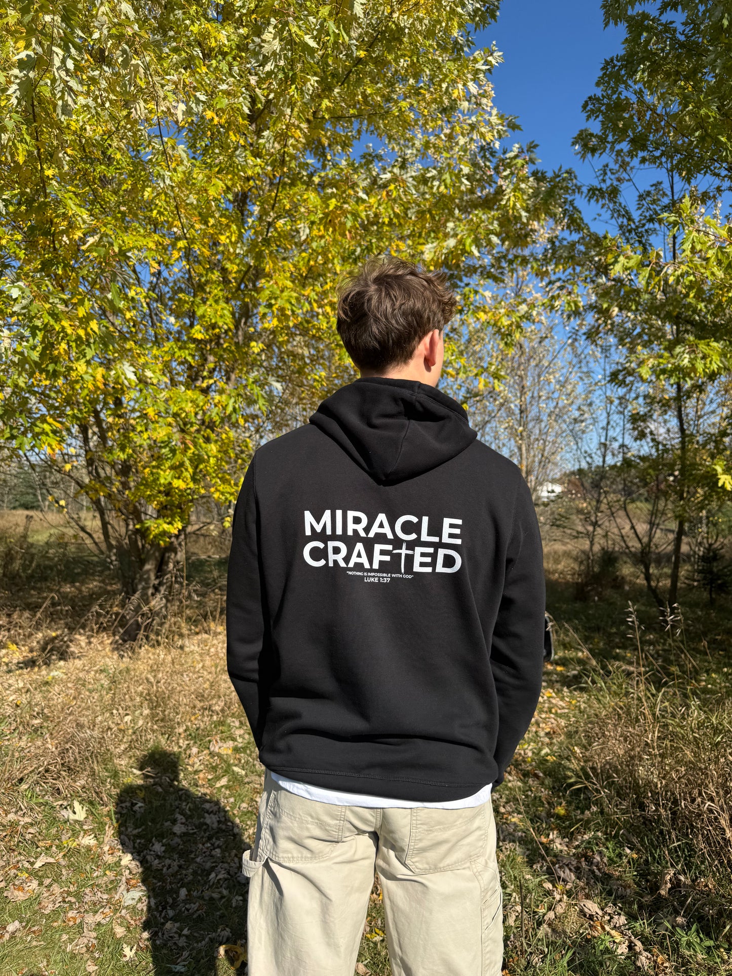 Miracle Crafted Hoodie - Original Front & Back Logo