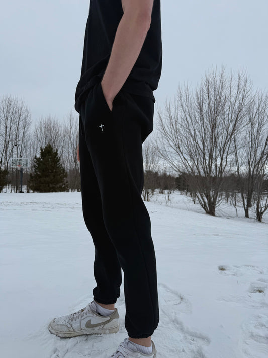 "Marked" Signature Fleece Joggers