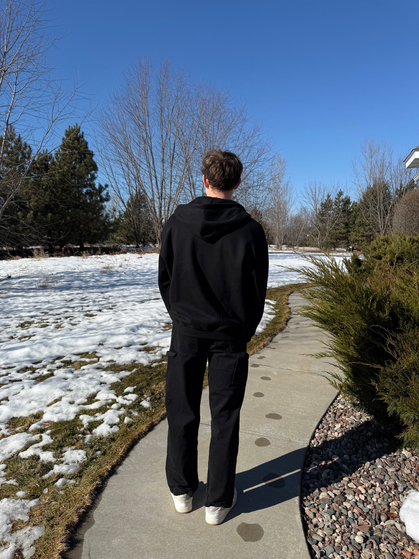 "Saved" Signature Fleece Zip-Up Hoodie