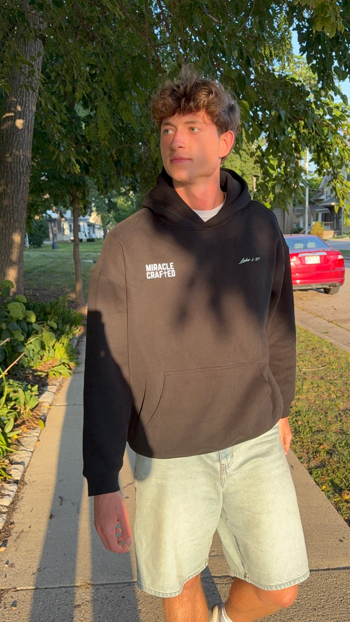 "The Miracle" Signature Fit Hoodie — Dark