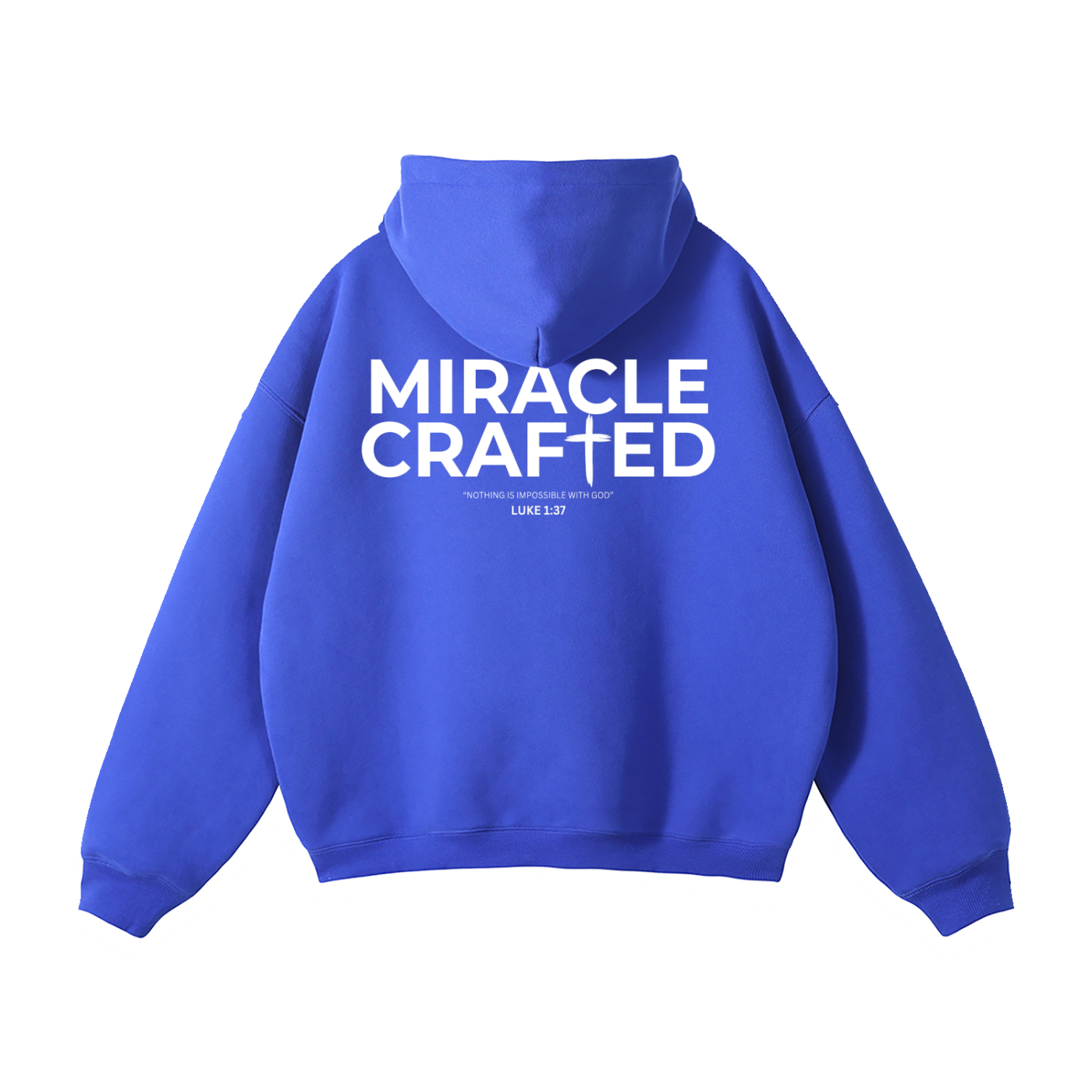 "Crafted Cross" Signature Fleece Hoodie — Dark