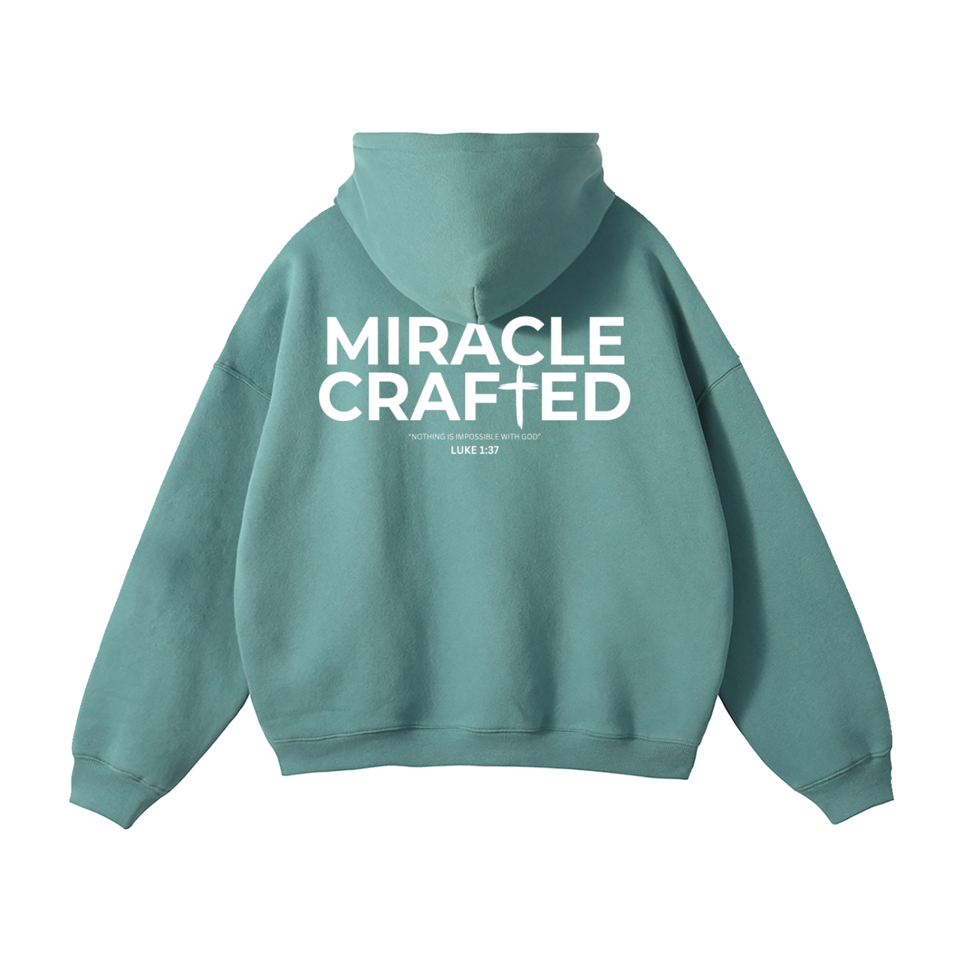 "Crafted Cross" Signature Fleece Hoodie — Dark