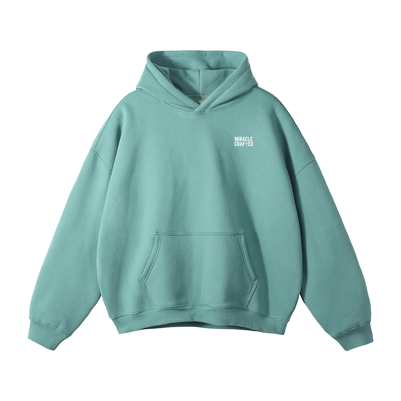 "With God" Signature Fleece Hoodie — Dark