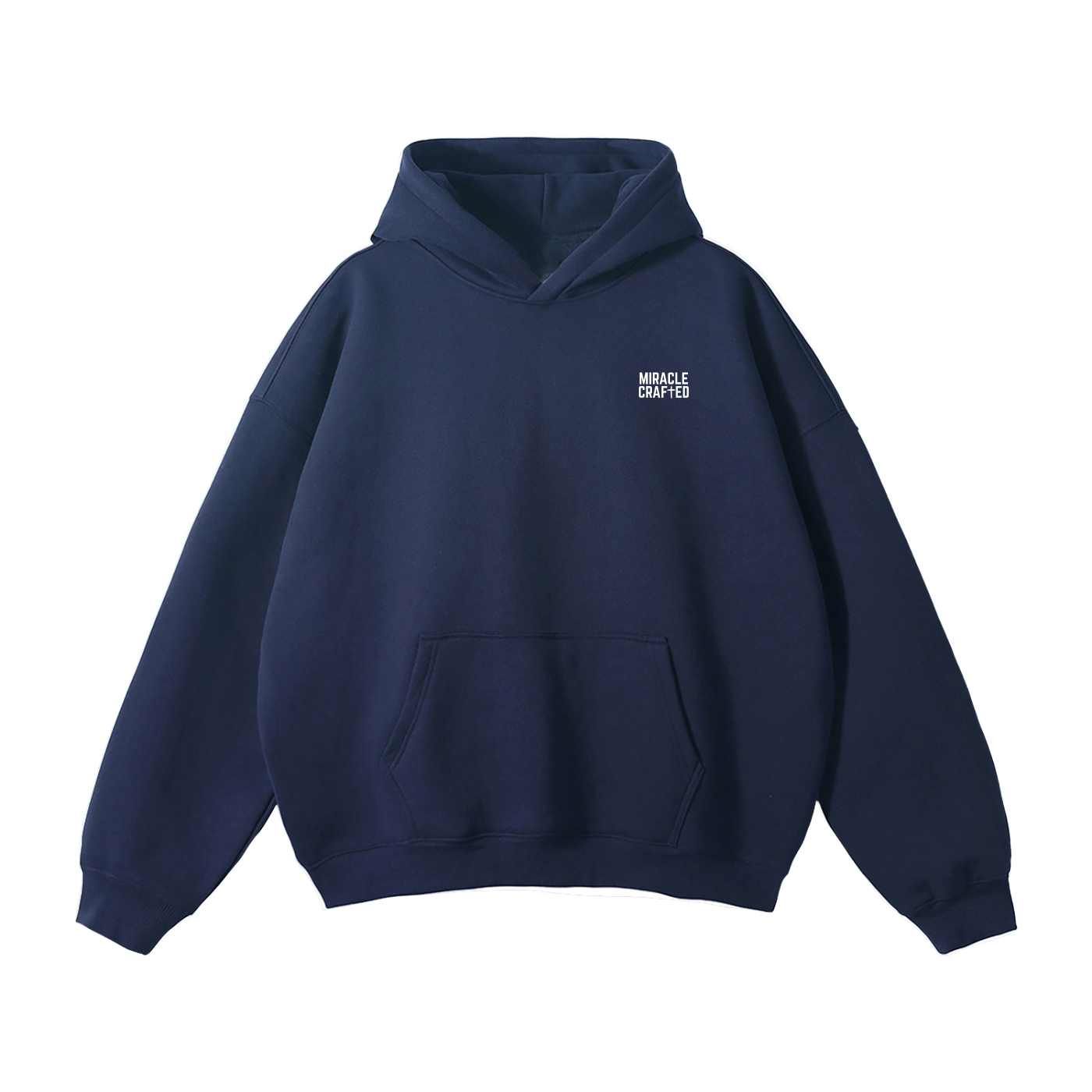 "With God" Signature Fleece Hoodie — Dark