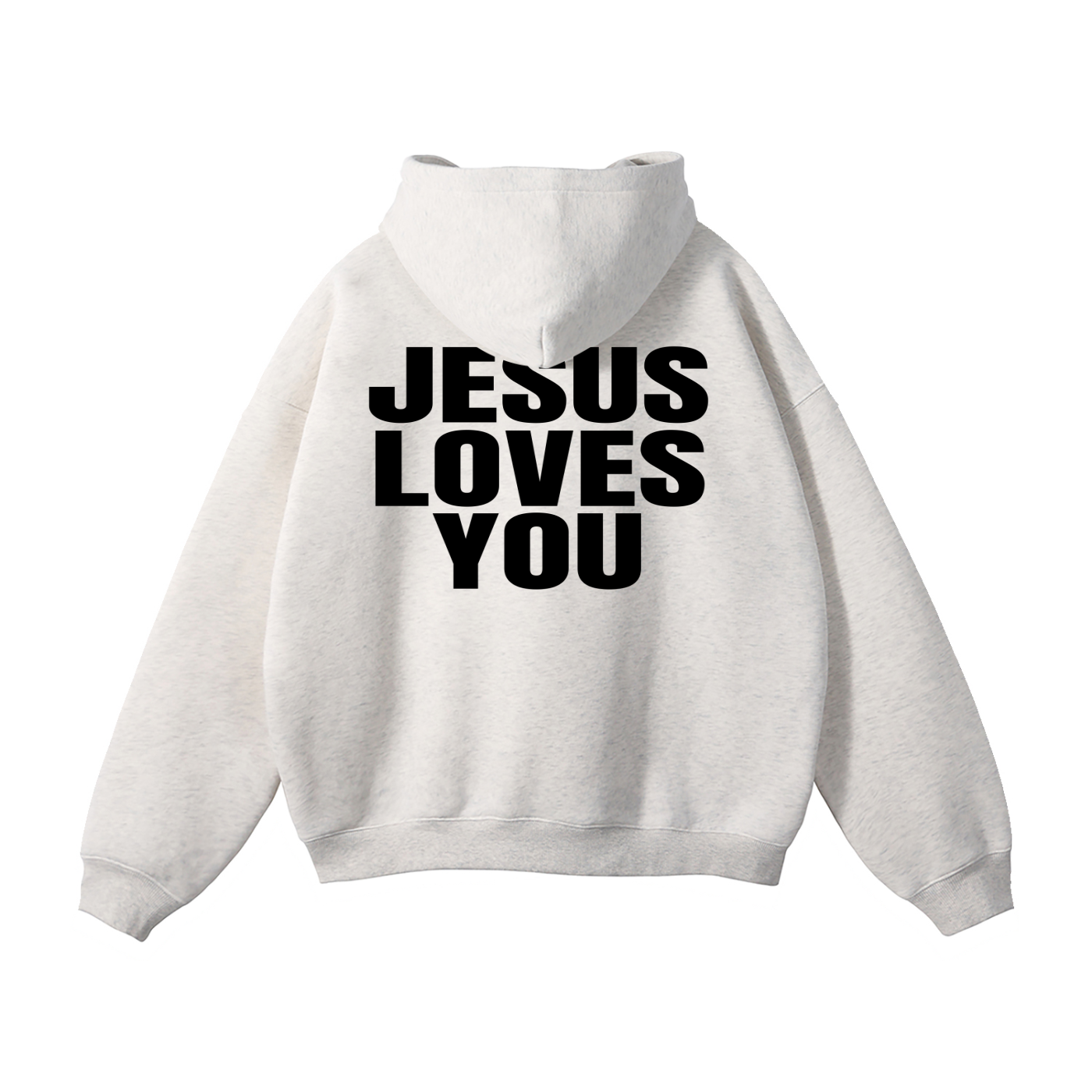 "Loved By" Signature Fleece Hoodie — Light
