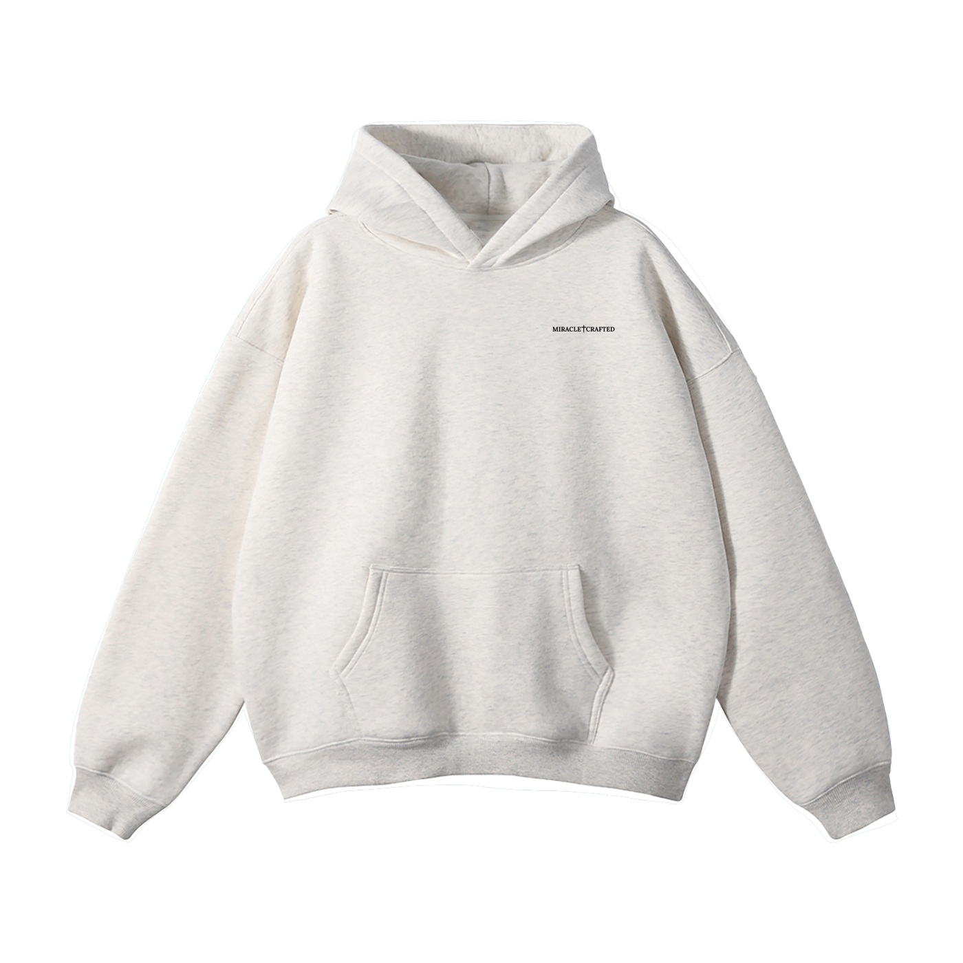 "Crafted Cross" Signature Fleece Hoodie — Light