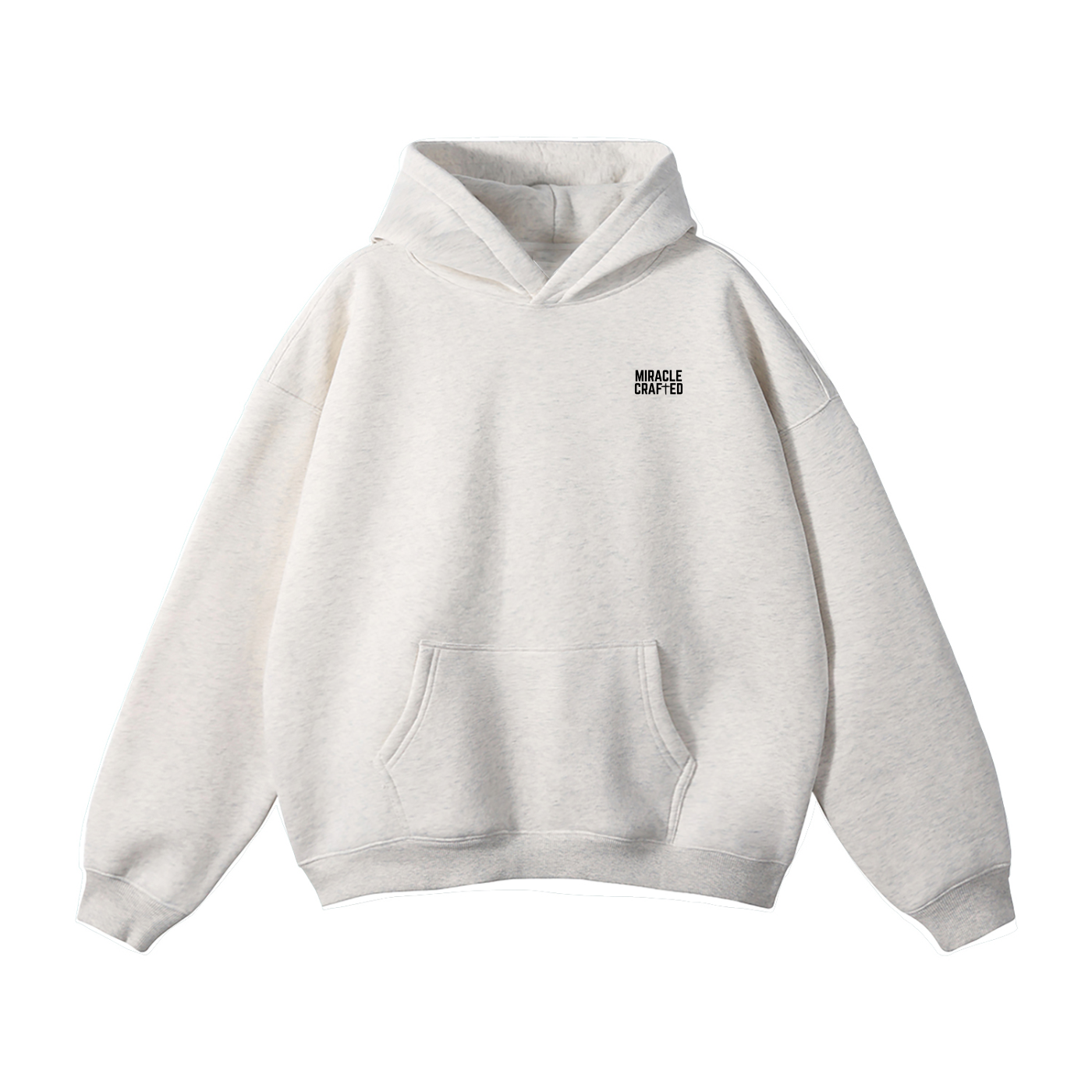 "With God" Signature Fleece Hoodie — Light