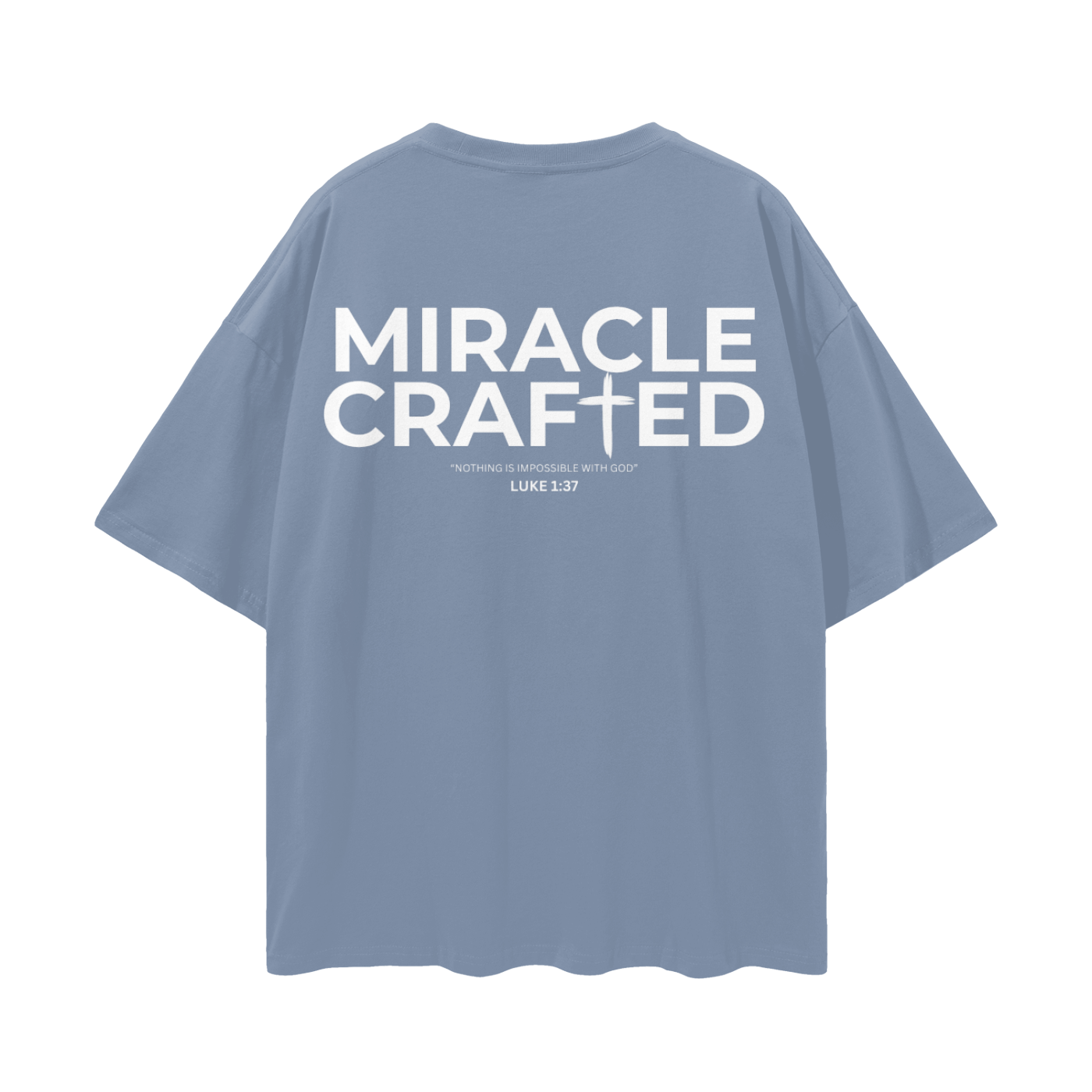 "Crafted Cross" Signature Fit Tee — Dark