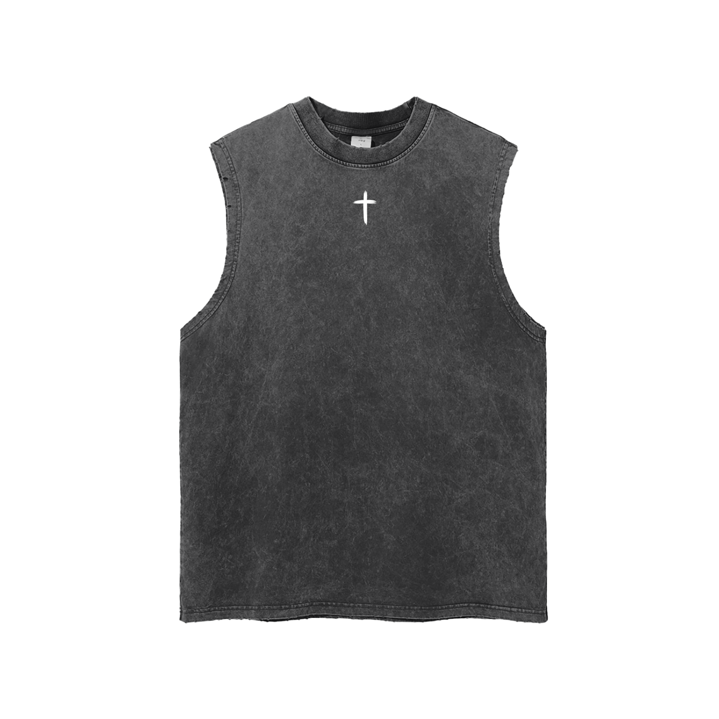 "The Foundation" Snow-Washed Tank Top
