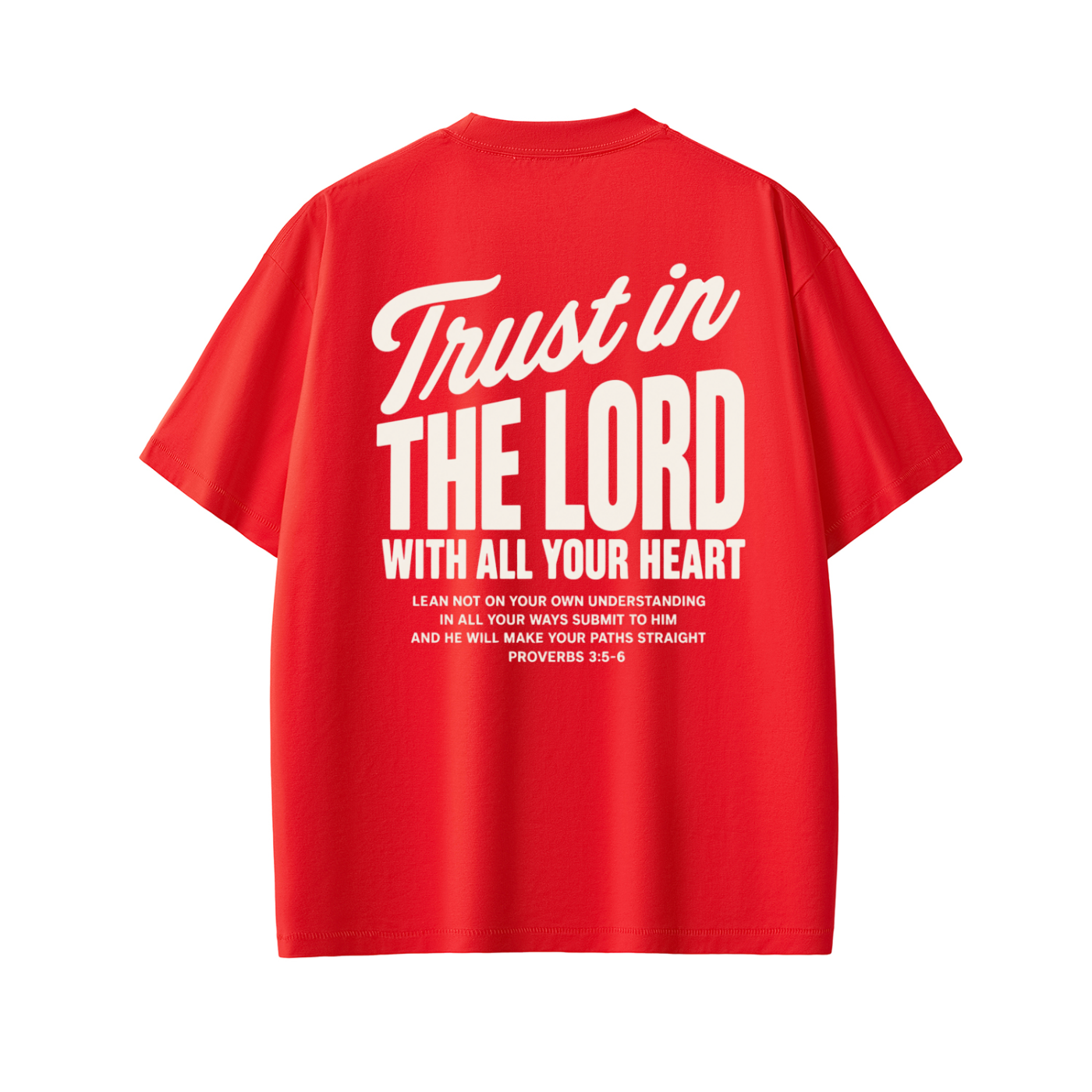 "HIS WILL" Sorona Oversized Tee