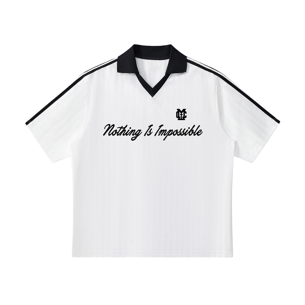 "The Miracle" Striped Jersey — Light