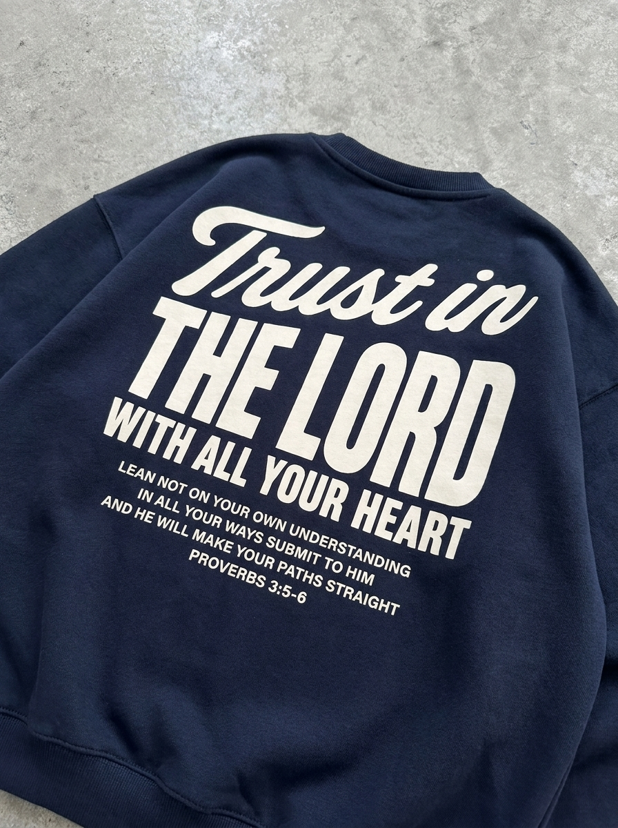 "HIS WILL" Signature Fit Crewneck