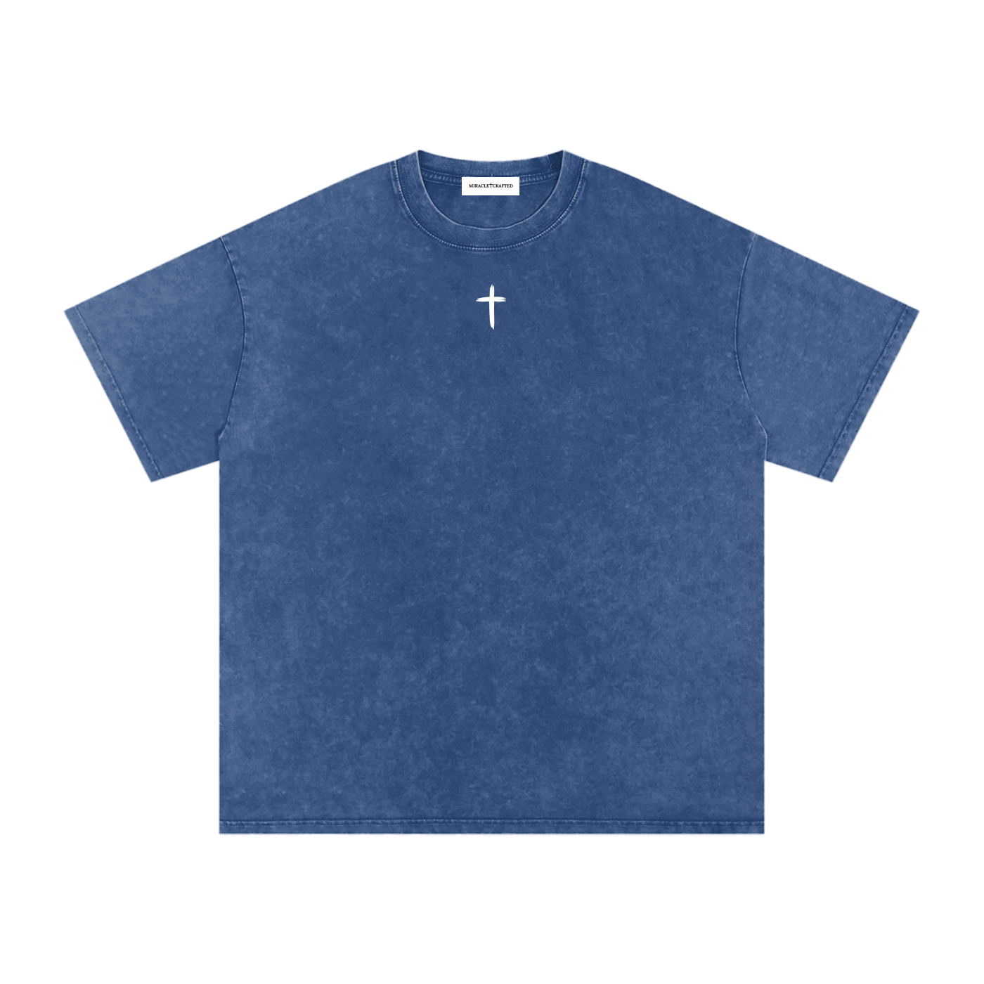 "The Foundation" Snow-Washed Oversized Tee