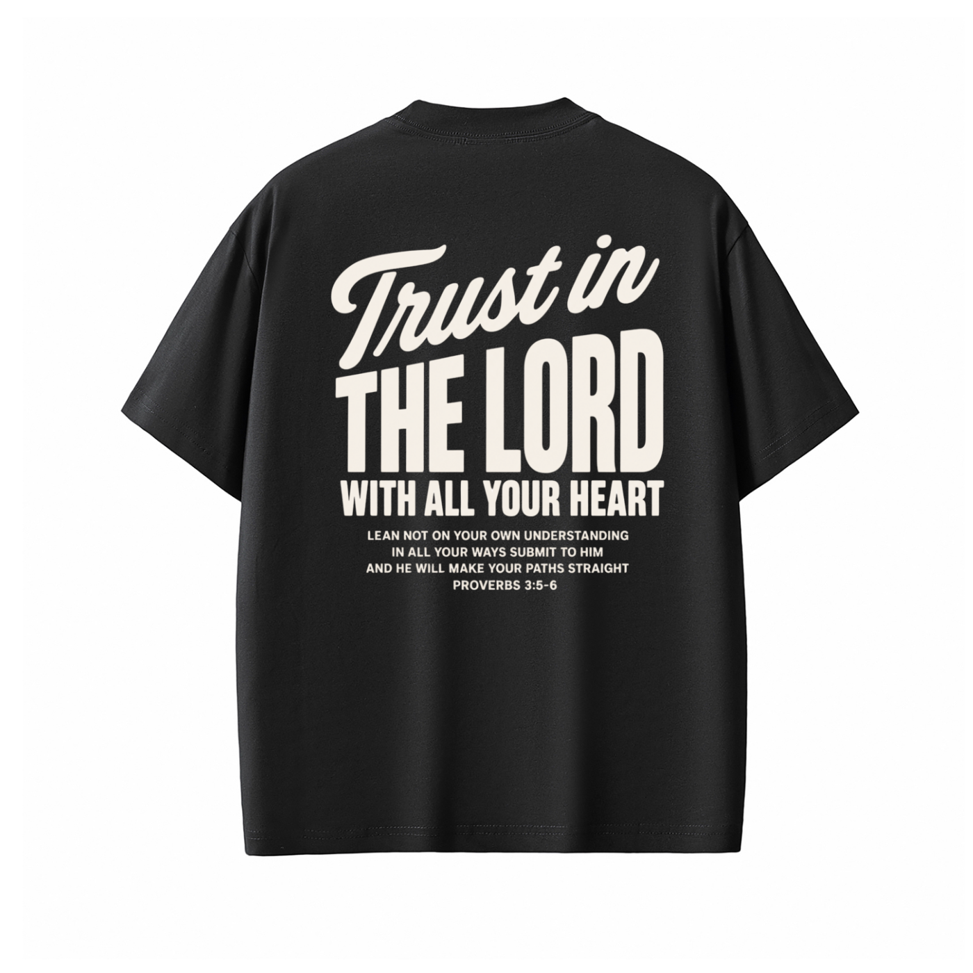 "HIS WILL" Sorona Oversized Tee