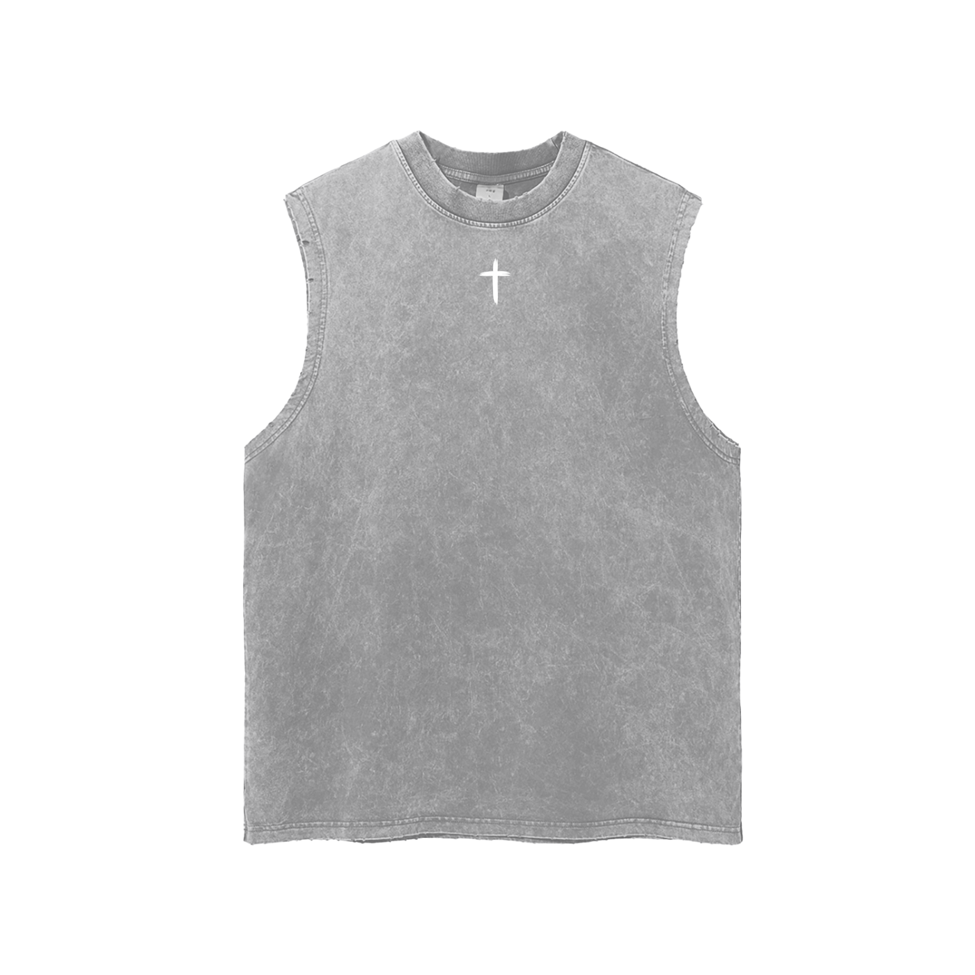 "The Foundation" Snow-Washed Tank Top