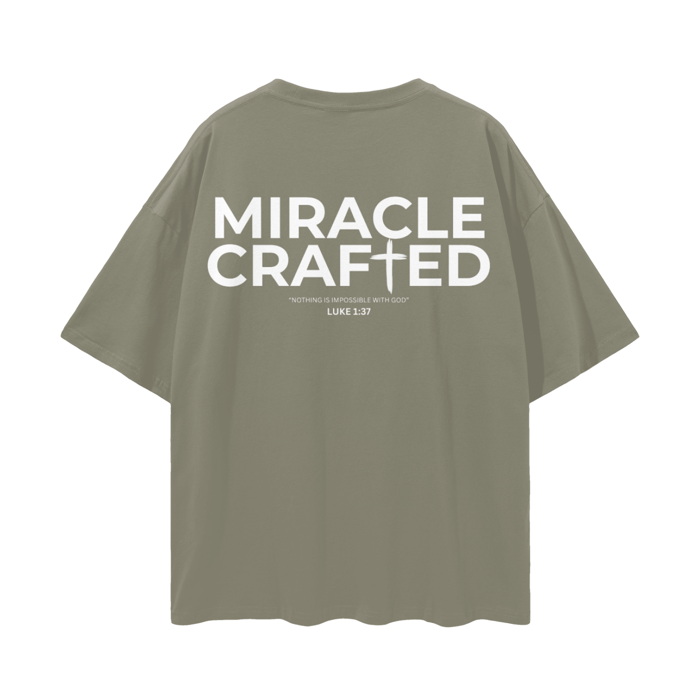 "Crafted Cross" Signature Fit Tee — Dark