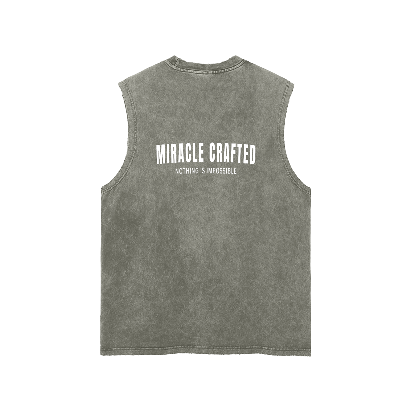 "The Foundation" Snow-Washed Tank Top