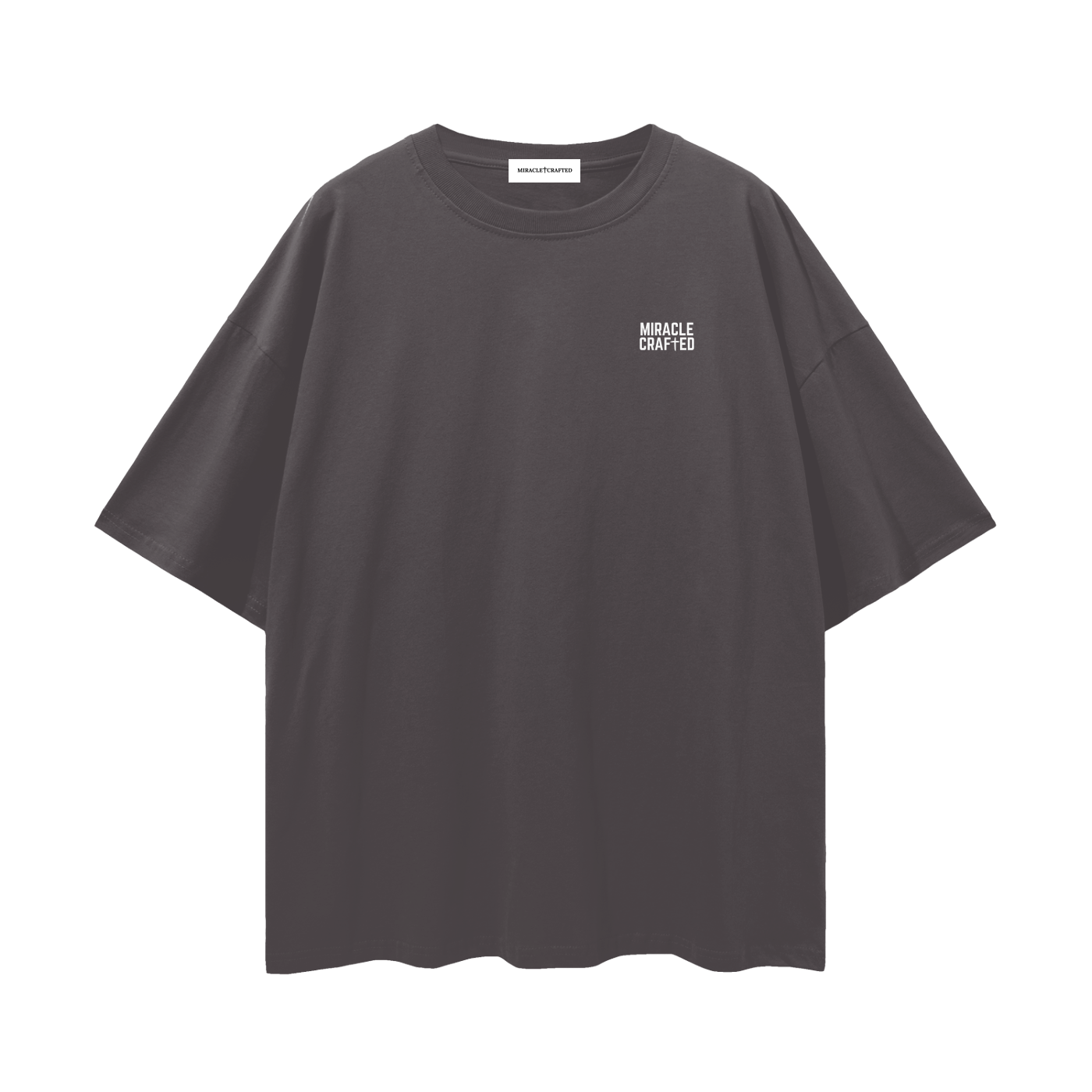 "With Him" Signature Fit Tee — Dark