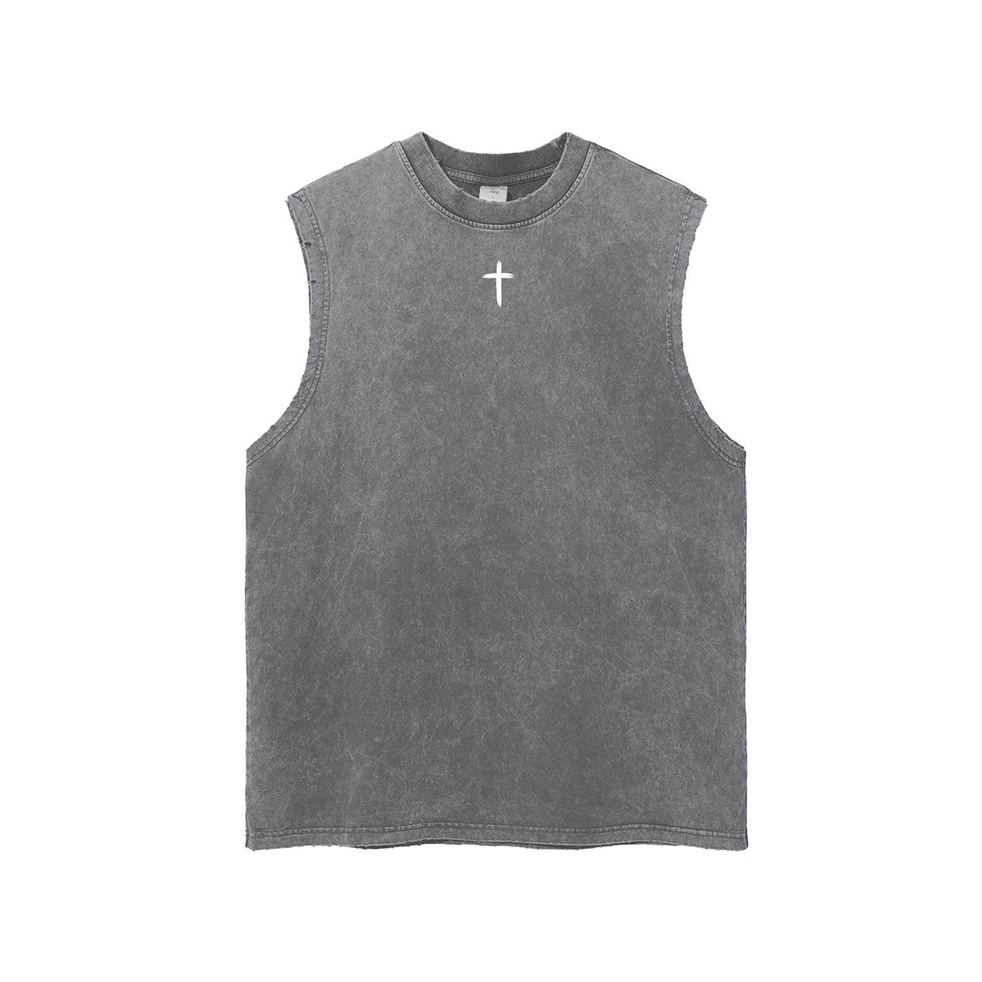"The Foundation" Snow-Washed Tank Top