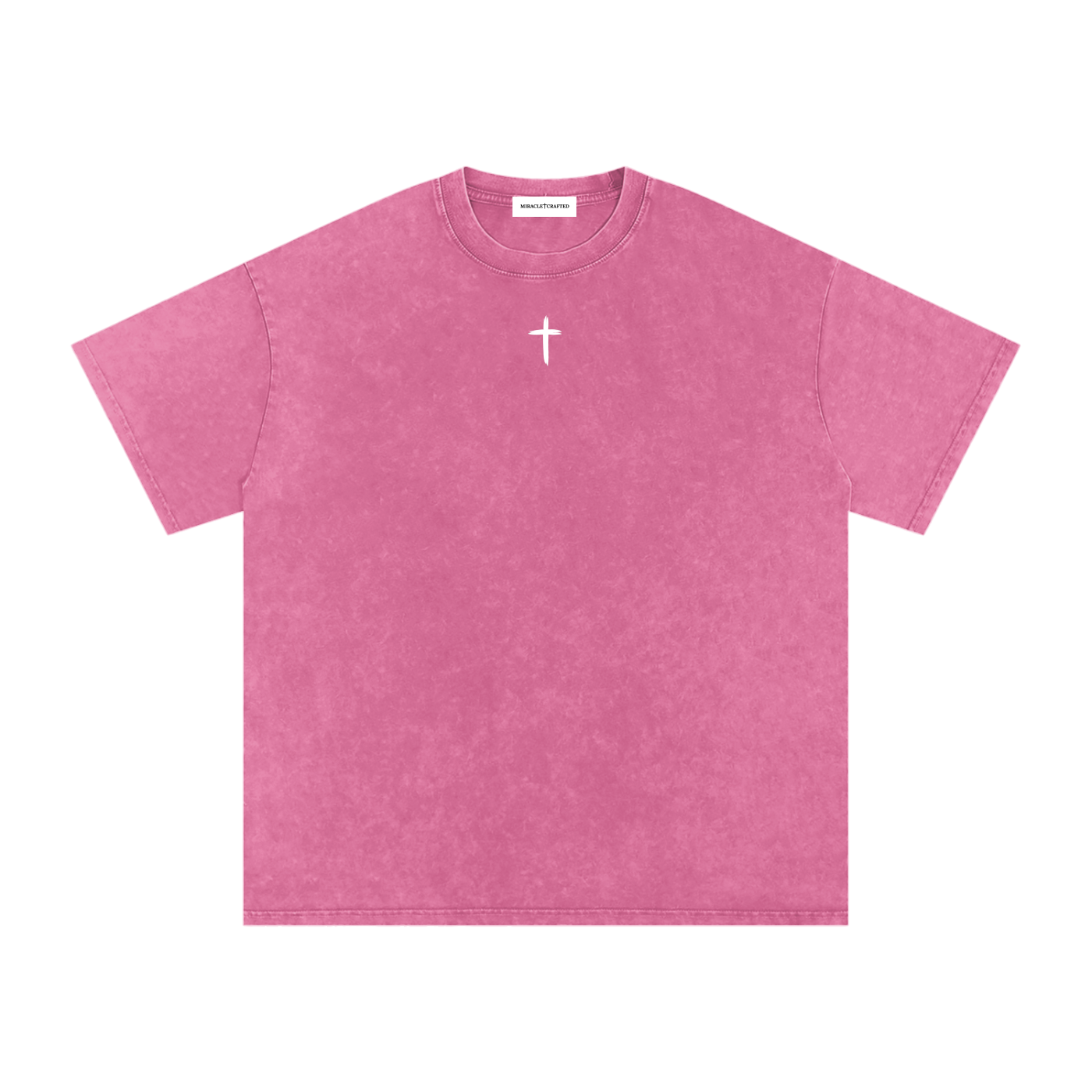"The Foundation" Snow-Washed Oversized Tee