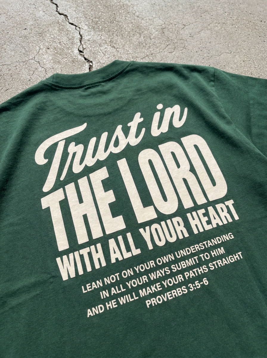 "HIS WILL" Sorona Oversized Tee